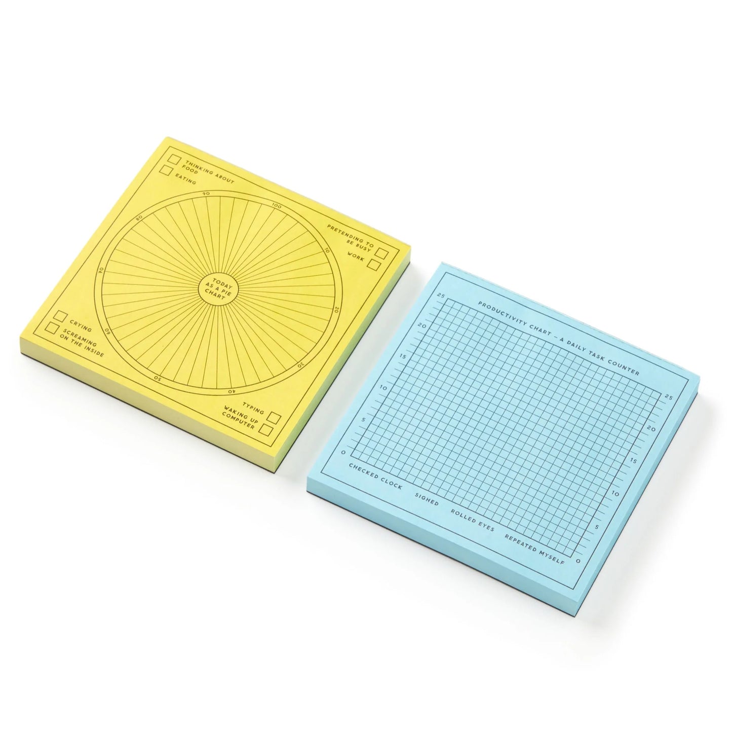 A La Chart Notepad Set of 2