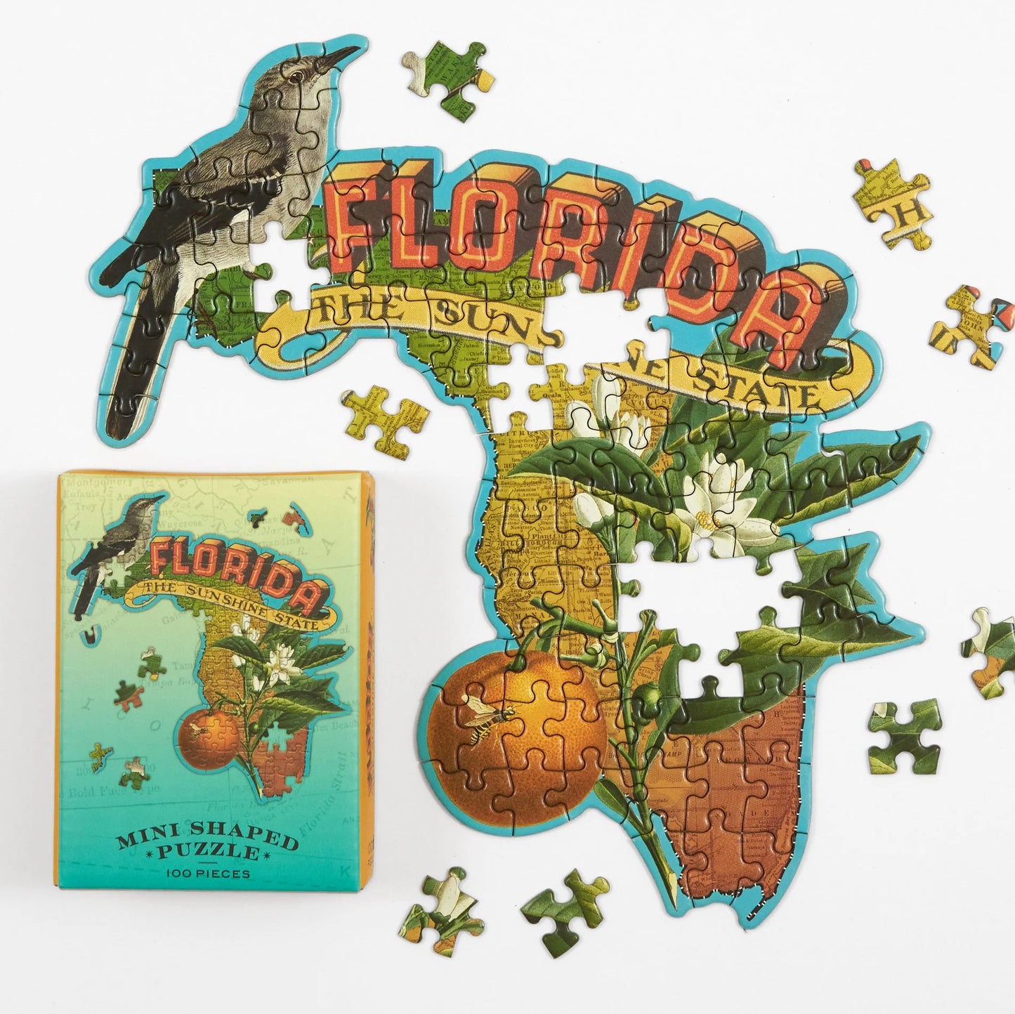 Florida Mini Shaped Jigsaw Puzzle