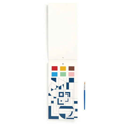 Frank Lloyd Wright Paint-In Print Set