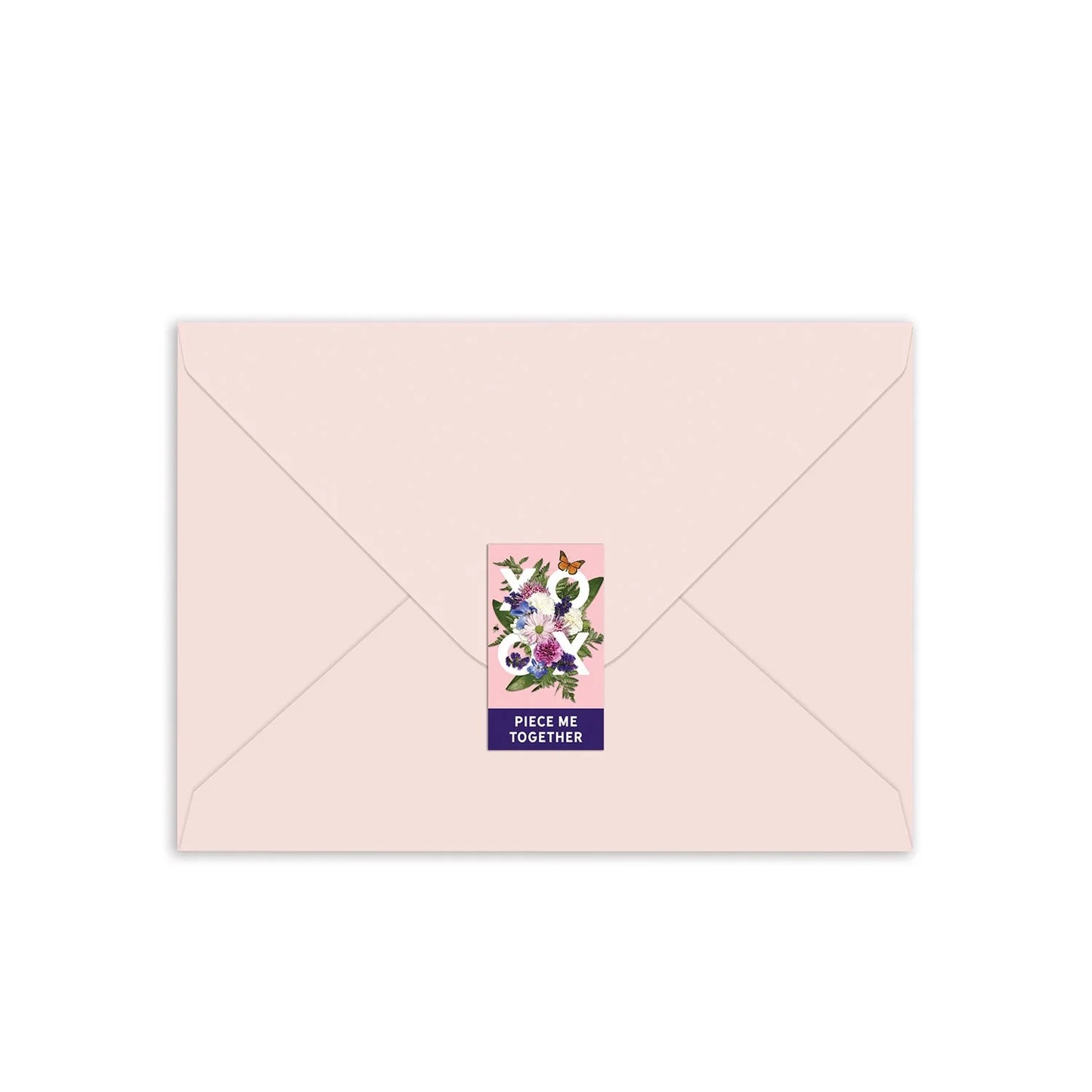 Say It With Flowers XOXO Greeting Card Puzzle