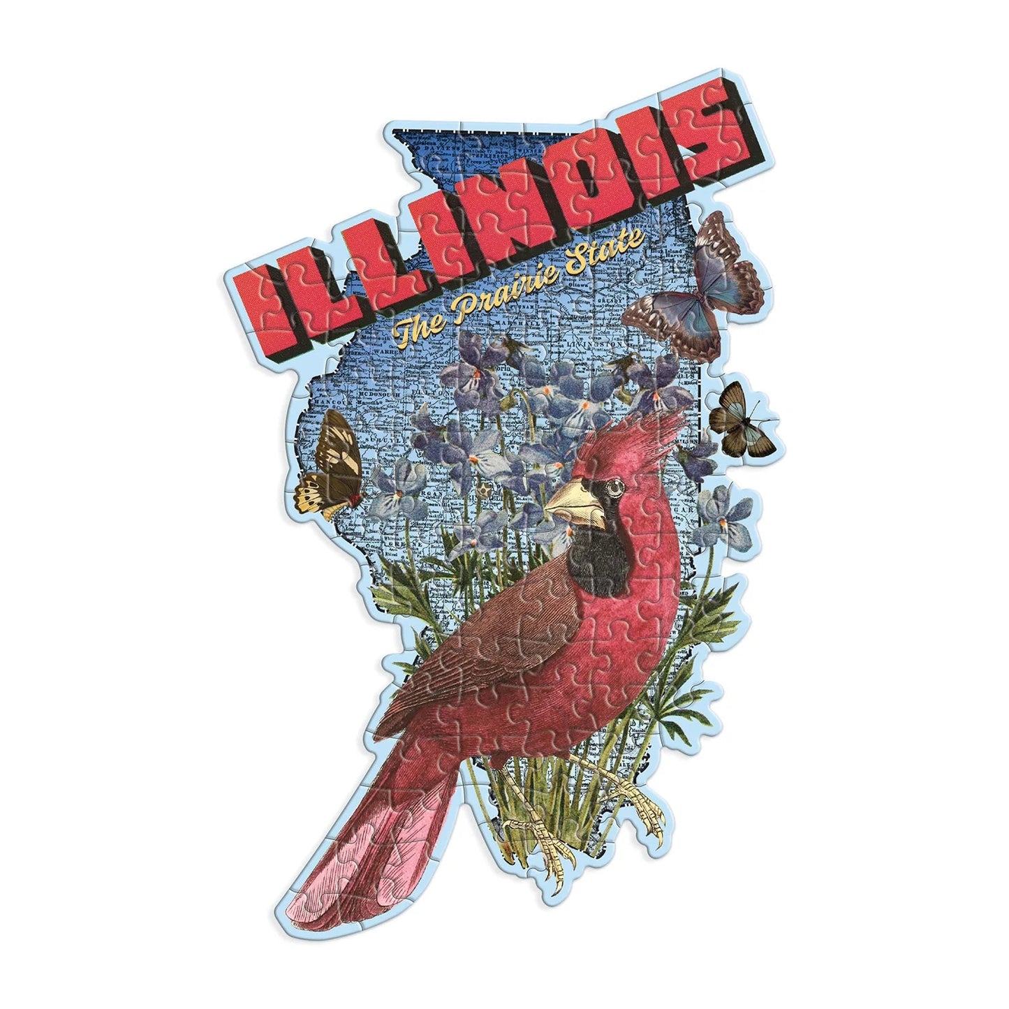 Illinois Mini Shaped Puzzle
