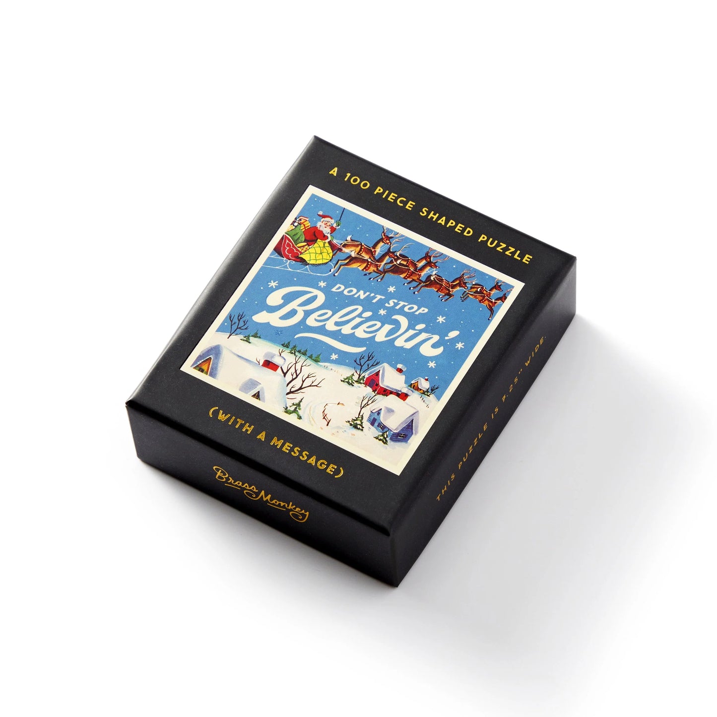 Don't Stop Believin' 100 Piece Mini Shaped Puzzle