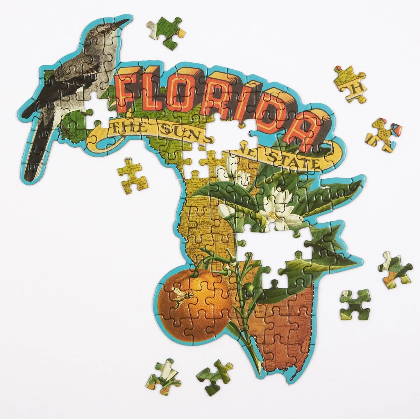 Florida Mini Shaped Jigsaw Puzzle